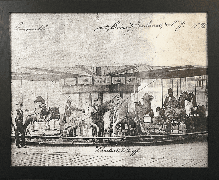 1876 — Charles Looff’s First Carousel