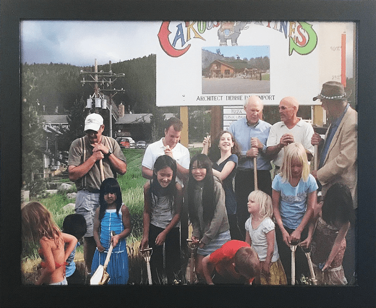 The Nederland Community Builds its Carousel House