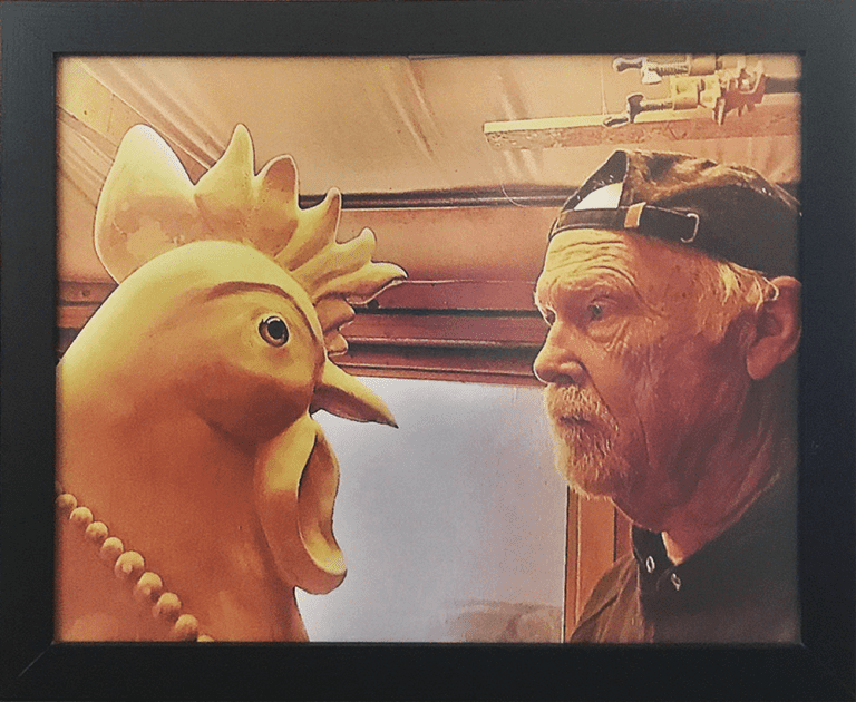The Rooster Meets His Maker